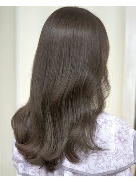 アリー 原宿 表参道(ALLY) ALLY宍戸 ブリーチなしで叶うココアベージュ