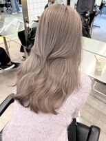 サンクマーケット 渋谷(cinq MARKET)&nbsp;ブリーチカラーハイトーンカラーヘーゼルベージュモカベージュ