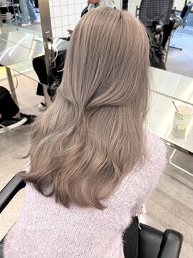 サンクマーケット 渋谷(cinq MARKET) ブリーチカラーハイトーンカラーヘーゼルベージュモカベージュ