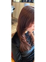 ルーア カインドサロン(Ruua kind salon)&nbsp;オレンジブラウン×レイヤー