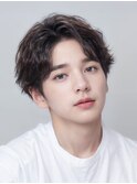 MEN’S HAIR/波巻ツイストスパイラル/フェザーパーマ/水戸