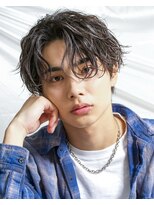 AI TOKYO+Sea MEN'S横浜 MEN'Sパーマ/MEN'Sカット【アイトーキョープラスシーメンズ】&nbsp;ニュアンスパーマ/波巻きツイストスパイラル/メンズカット[横浜]