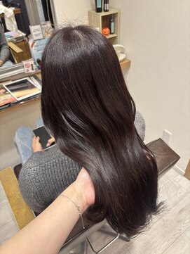 美容室 パルス 静岡鷹匠店(PALS) くすみラベンダー/艶髪
