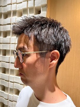 ヒロギンザバーバーショップ 大宮店(HIRO GINZA BARBER SHOP) スパイキーショート