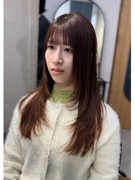 ナンバーセカンド(Number 2nd) 【number サエ】美髪縮毛矯正×ナチュラルレイヤー