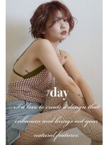 デイ(day)&nbsp;ショートボブ×ピンクベージュ/宮崎