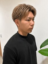 ハイトーンカラーもお任せください☆[メンズカット/メンズパーマメンズカラー／ハイトーン/ハイライト]