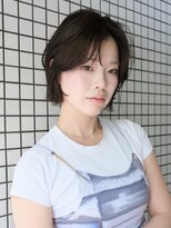 ユーリカ(Eurica) 切りっぱなしボブ/顔まわりレイヤー/韓国ヘア/堀江美容室/Eurica