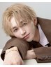 《透明感カラー》メンズカット＋ケアブリーチ2回＋カラー27400円→26300円
