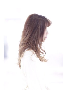 ヘアパラダイム Hair Paradigm 豊田市パラダイム★透明感グラデＡラインロング2
