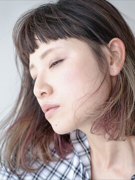 テトヘアー(teto hair) bob［３Dデザインカラー・shortバング・切りっぱなし］