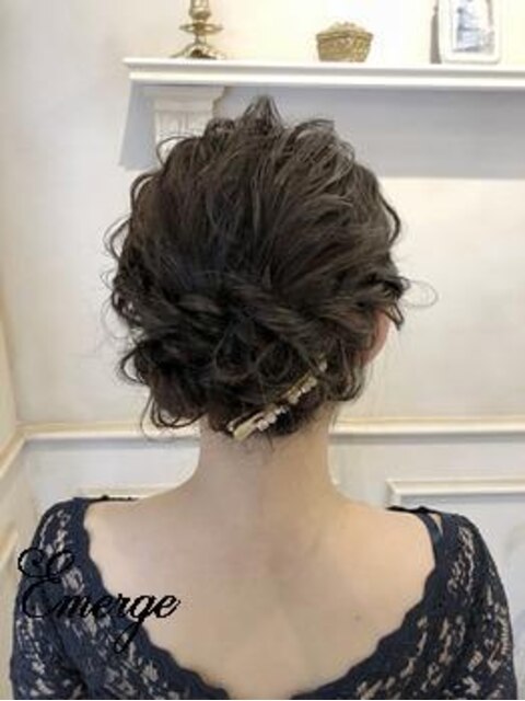 ゆるふわヘアアレンジ[イルミナカラー/ヘルシーレイヤー]横浜