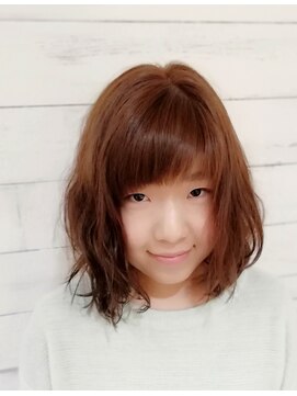 ユノクロワール(juno Croire) ふわっと人生初パーマ