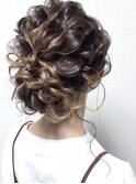 夏のヘアアレンジ/フォギーベージュ/大人かわいい[上野/御徒町] 