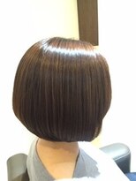 ループ ヘアーサロンアンドコミュニティー(LOOP) ☆天使の輪☆自然な丸みのツヤ髪ショートボブ×髪質改善ＴＲ