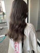 ナンバー(number+)&nbsp;20代30代大人可愛い艶感ミルクティーベージュケアブリーチ