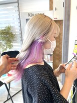 リシュール イオンタウン豊中緑丘店(RICHOUR hair produce) インナーカラーデザインミックス