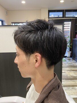 メンズヘアーサロンオーザ ツーブロックスタイル