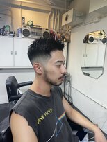 メリケンバーバーショップ フクオカ(MERICAN BARBERSHOP FUK)&nbsp;スパイキースキンフェード