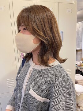 セブンルックス モカ 宇都宮鶴田店(7LOOKS mocha) 韓国スタイル。オリーブベージュ