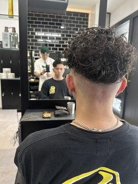 メンズ ラピス 横浜店(Men’sLapis) フェードパーマ