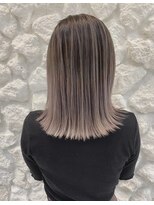 モアナ バイ ヘッドライト大宮店(Moana by HEADLIGHT)&nbsp;Moana【大宮】#バレイヤージュ#ミディアムヘア#20代30代40代