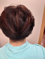 ヘアーカットデザインサロン スマッシュ 田町店(Hair cut design salon Smash)&nbsp;アップバング センターパート マッシュ ツーブロック フェード