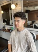 フィンガーウェーブパーマ