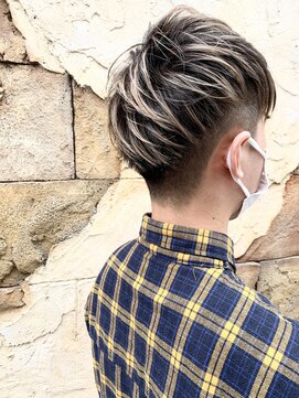 クレドガーデン 柏(CRED GARDEN) 波巻/ツイストスパイラル/スペインカール/2ブロック/束感/柏/b