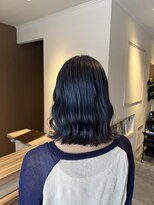 ヘアースタジオ エフ(Hair studio f) ブルーカラー