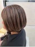 ふんわりボブ