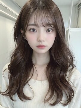 ワールドオーダー 天王寺店(WORLD ORDER) 韓国/大人ガーリー/レイヤー/前髪/チョコレート