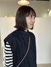 ケアカラー＋3STEPトリートメント　￥12100→