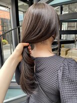 コフィー バイ メルト 吉祥寺(cofy by melt)&nbsp;【松本咲花】ブリーチなしチョコレートブラウン艶カラー韓国ヘア