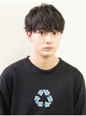 楽々スタイリングゆるふわマッシュ