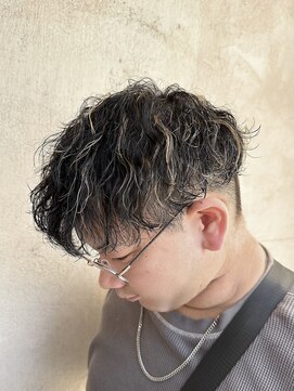 インフィニティー infinity HAIR SPACE BLOOM 波巻きパーマパーマ/ハイライト/