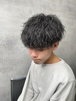 ネクスト 静岡店(NEXT)&nbsp;MEN'S HAIR/ダークアッシュ/ニュアンスパーマ/韓国マッシュ