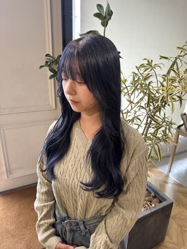 ヤテ(yate') 冬向けネイビーブルー