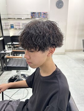 ネクスト 静岡店(NEXT) MEN'S HAIR/ダークアッシュ/ニュアンスパーマ/韓国マッシュ