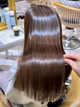 ロンドアベニール 北千住(Lond avenir) 乾かすだけサラ艶美髪ヘアに！☆美髪ボブ/美髪縮毛矯正[北千住]