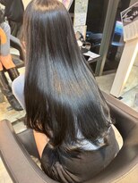 ダブル(W) ウルトワ髪質改善/レイヤーカット/顔まわり/暗髪/藤が丘