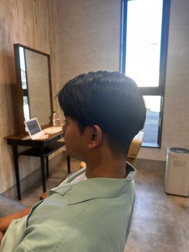 エヌアンドエー 杉戸高野台店(N&A) 清潔感ある黒髪ショート×ツーブロック/ビジネス/学生#2