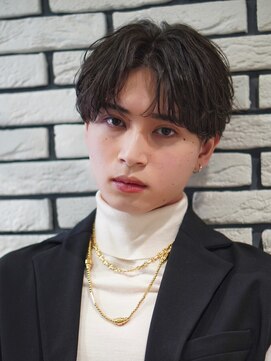 オーシャントーキョーハラジュク(OCEAN TOKYO harajuku) 韓国センターパートコンマバングダウンパーマニュアンスパーマ
