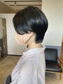 アグ ヘアー トニト 野幌セリオ店(Agu hair tonit) ブルーブラックとハンサムショート