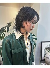 心斎橋でニュアンスパーマをするならalu."膨らまないボリュームダウンパーマ" 大阪南船場/本町/ボブ/堀江