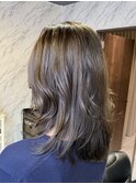 うる艶ヘア◎ミディアムレイヤースタイル【カミケンパセオ】