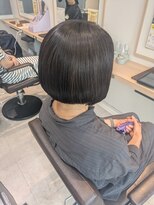 バサ 鷺ノ宮店(BASSA)&nbsp;白髪ぼかしカラー×ボブ20代30代40代【鷺ノ宮駅/ショート】