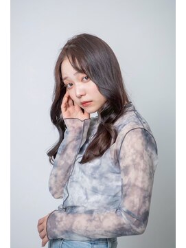 ルフュージュ バイ プロデュース 相模大野店(Refuge by Produce) チョコレートブラウン/ゆるふわウェーブ