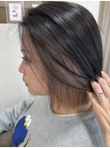 透け感＊インナー＊ピンクベージュボブ