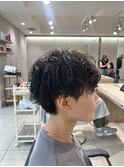 【Ash高幡不動店×巖本】ハンサムショート×シャドウパーマ
